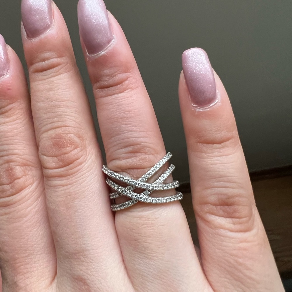 RETIRED Pandora Cosmic lines ring
